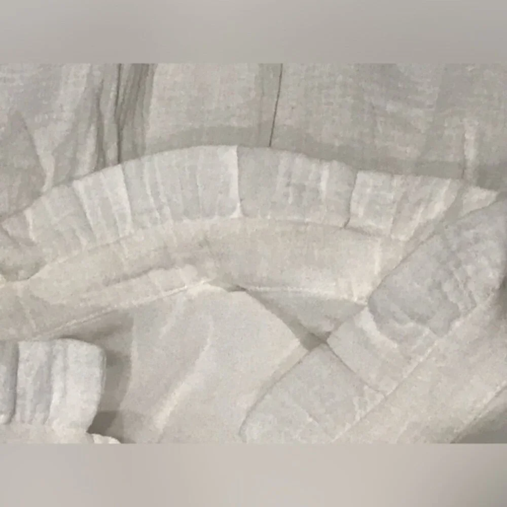 Tuckernuck Pomander Place Women's White Lightweight Gauze Morgan Dress, Size XL - Picture 6 of 9